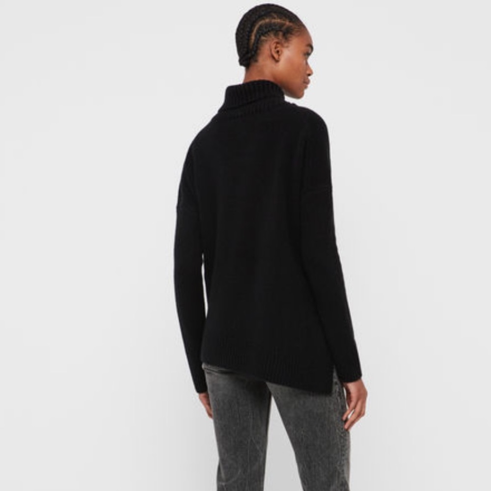 All Saints Witby Roll Neck Jumper - Picture 2 of 8